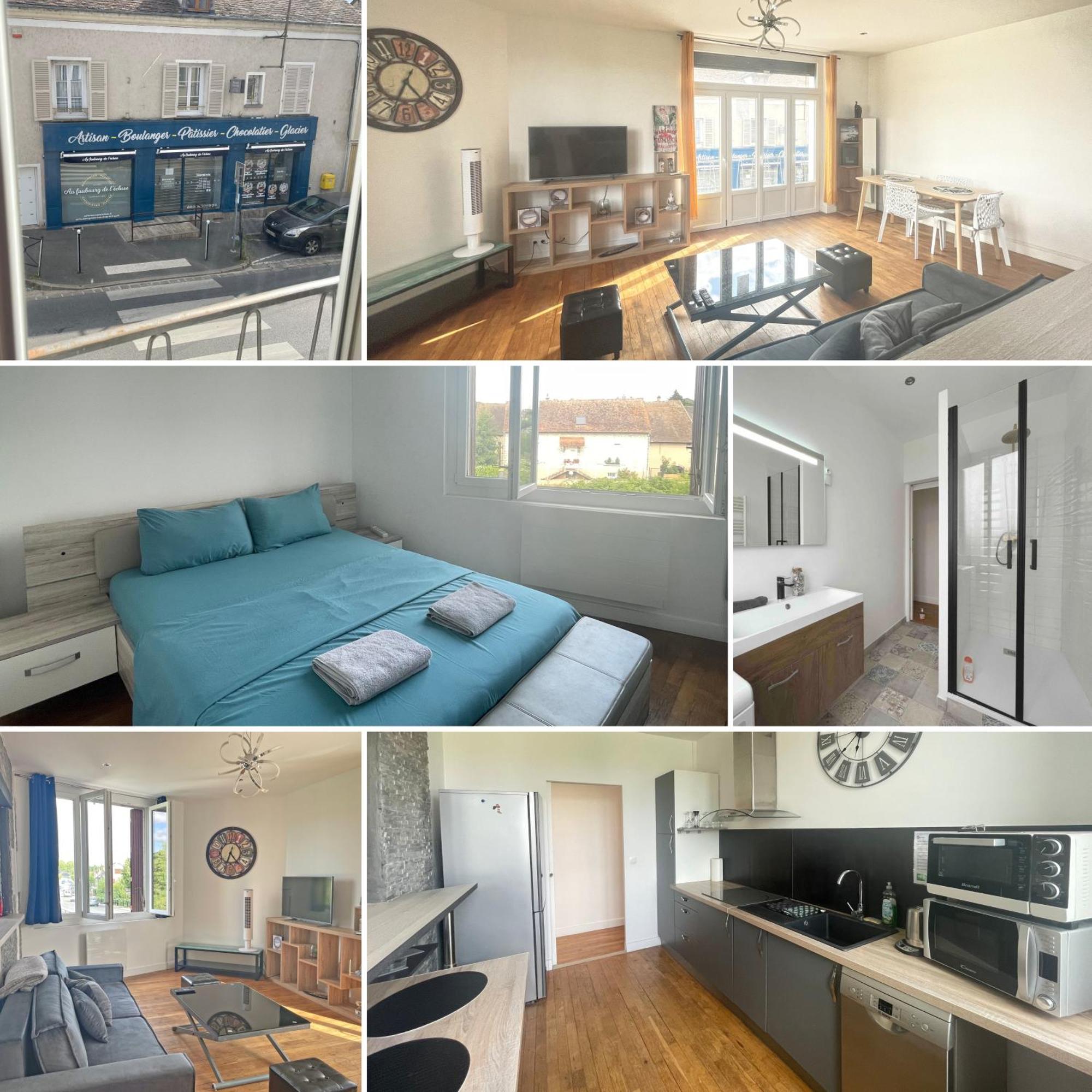 Grand T2 Renove - Bord Du Canal - Commerces A Pied موريه-سور-لوينغ المظهر الخارجي الصورة